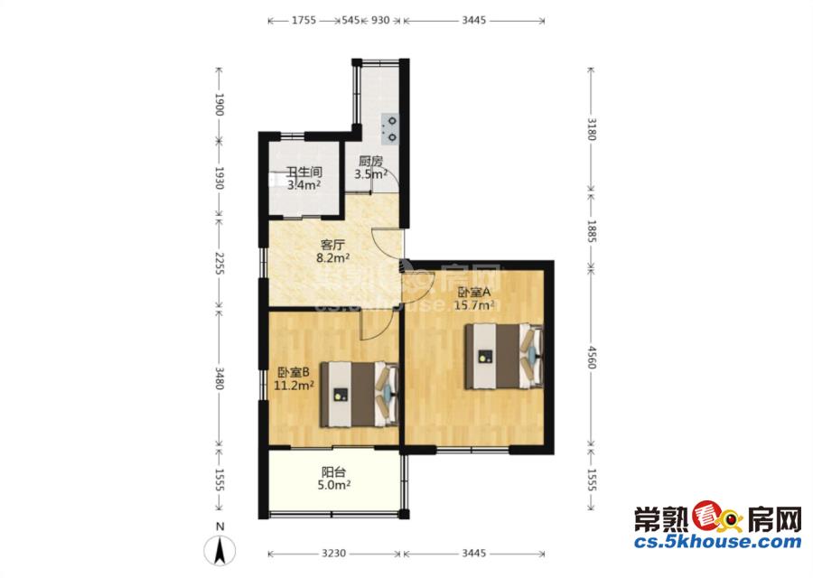 泰安新村低总价两房一卫楼层有点高