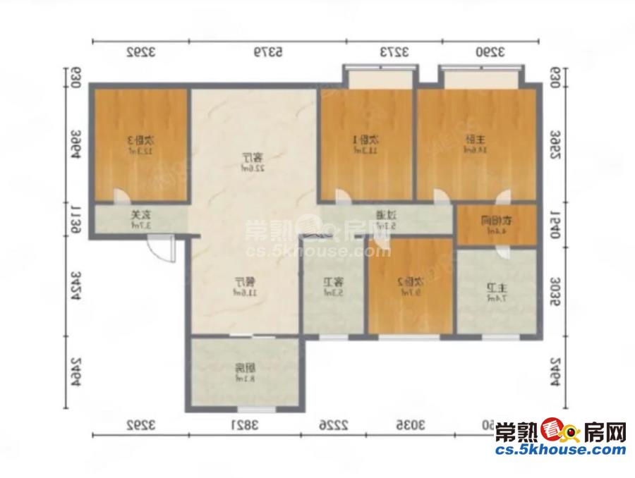 新城虞悦豪庭140平方 4室2厅2卫 豪华装修 265万