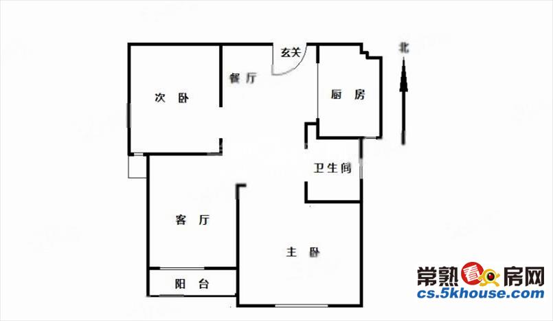 琴湖家园2室2厅1卫