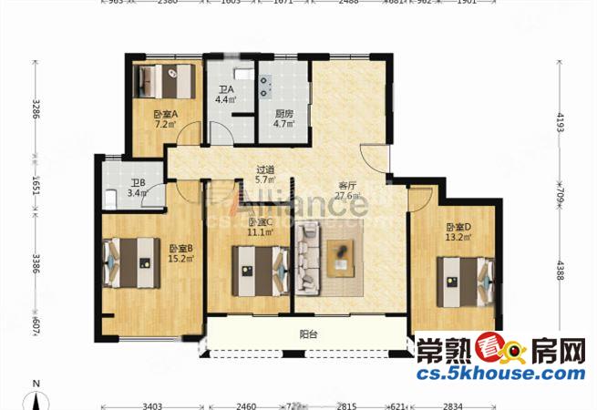 精装可拎包入住 南北通透 楼龄新 有电梯 正规商品房