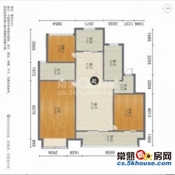 急卖 花园洋房 125平带地暖 308萬 豪装打包