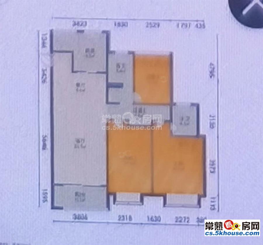 三房改大两房 两卫 品牌家居 有地暖 也可有三房住人 看房