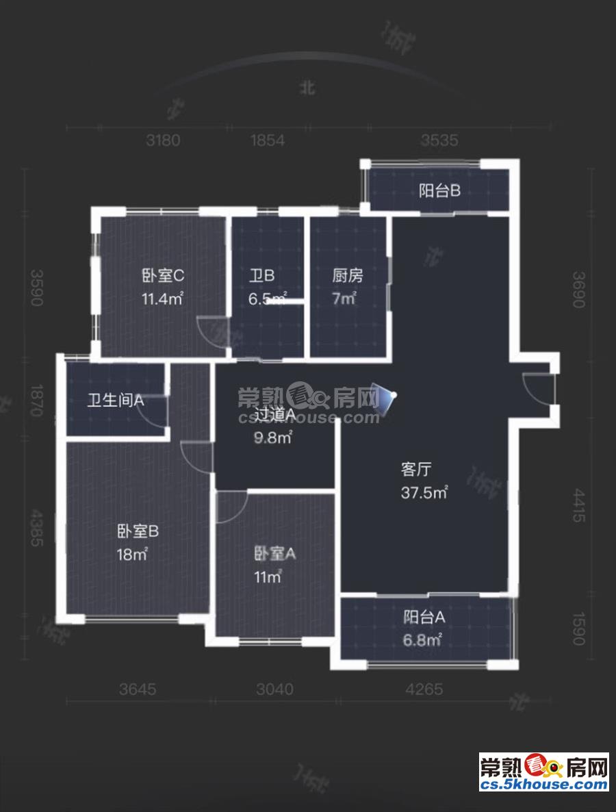 中欧假日花园|银通路303号3室1厅1卫101.84平方