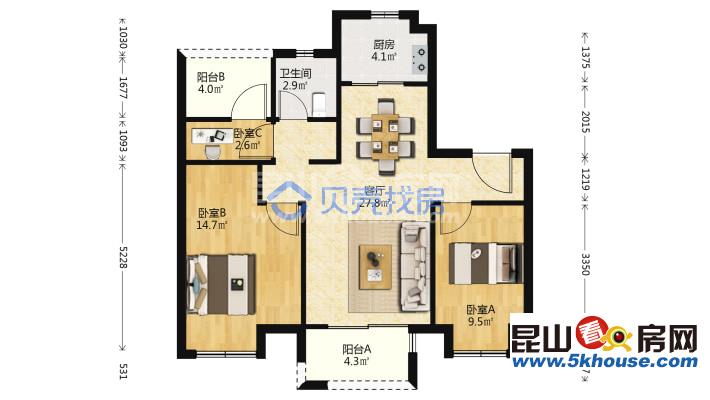 中南世紀(jì)城 中間位置 飛機戶型 全天采光無遮擋 誠心出售 環(huán)境優(yōu)美,物業(yè)管理好