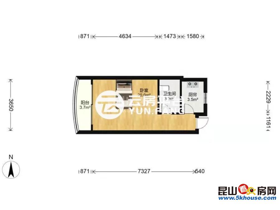 回家的誘惑,雍景灣 1600元月 1室1廳1衛(wèi) 精裝修 ,誠意出租