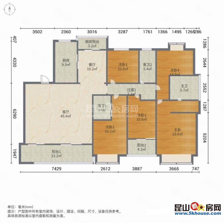 金鷹大平層隨時看房豪裝拎包入住價格好談