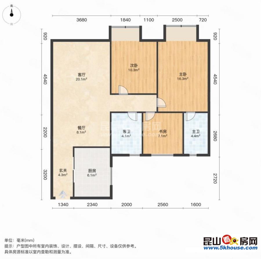 中駿璟峰云庭(南區(qū)15幢) 交通便利 精裝修 雙衛(wèi)生間