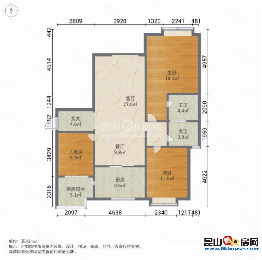 雙衛(wèi)生間 出行方便 精裝修 有電梯 商品住宅 滿五