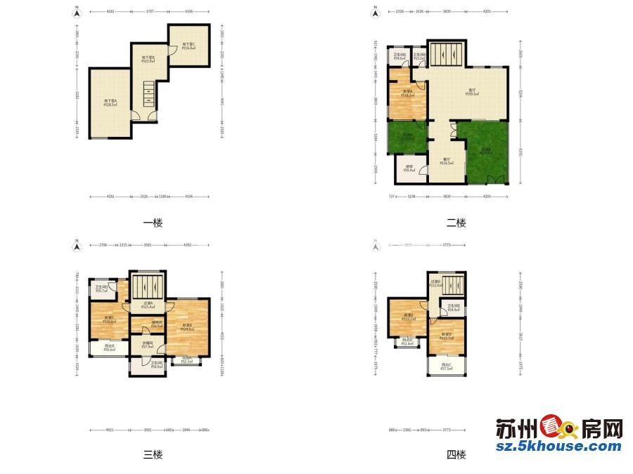 想买房的朋友看一下阿卡迪亚三区 1680万 4室2厅3卫 毛坯 业主诚心出售