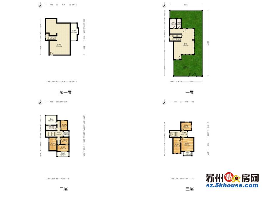 雍景湾东区别墅 2080万 4室2厅3卫 毛坯 房东出国 低价抛售 位置佳