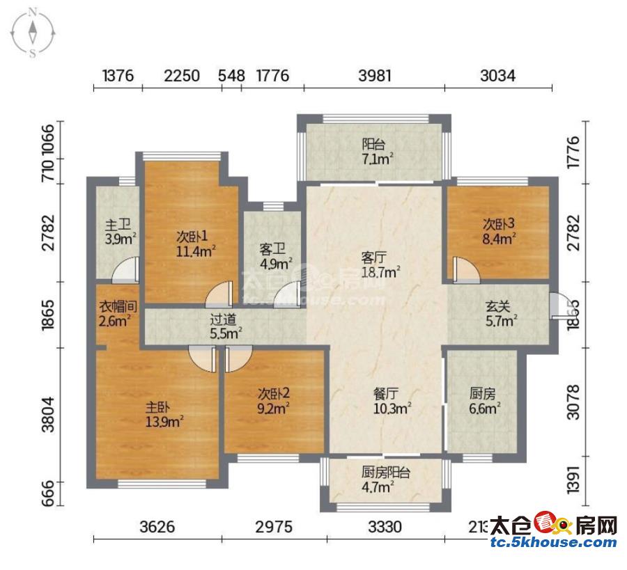 精心呈现品质感、实用性兼具的户型经典映衬出高智睿智本色