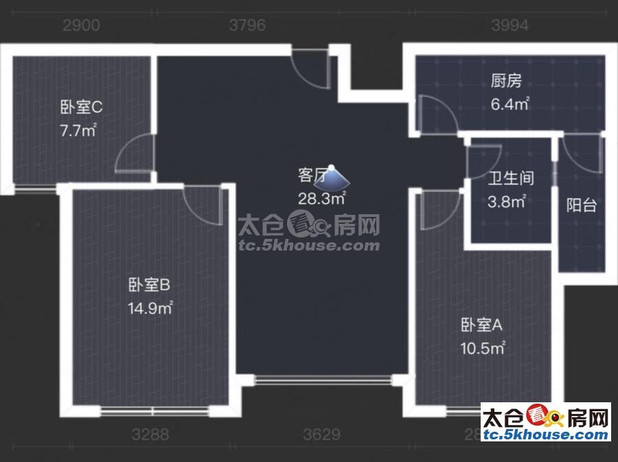 急售绿地城 天镜湖旁 中央空调精装自住保养好 好楼层随时看房