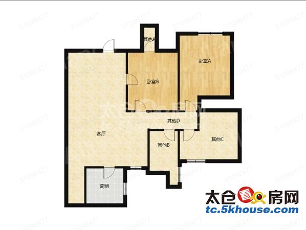 云澜天境 2500元月 3室2厅2卫 精装修 全套高档家私电设施完善