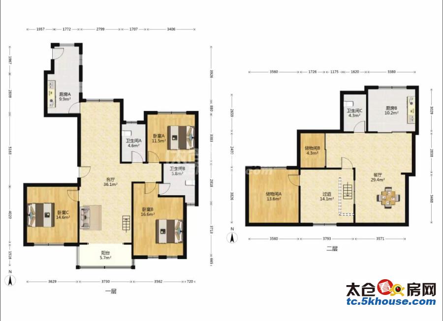 景瑞望府 206万 3室2厅2卫 豪华装修 超好的地段住家舒适