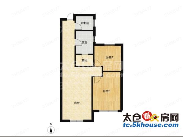 复游城183太仓 2900元月 2室1厅1卫 精装修 好房百闻不如一见