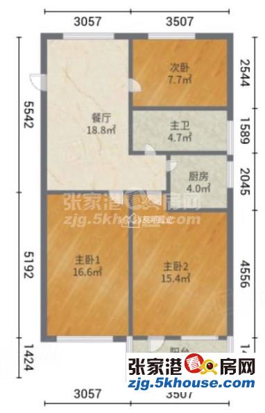 二中便宜的电梯房商业新村5楼 112.7平 中装三室 99.8万 暨阳二中未用