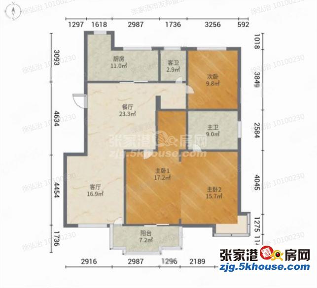 清水湾 精装修 房源采光好,南北通透,业主诚意出