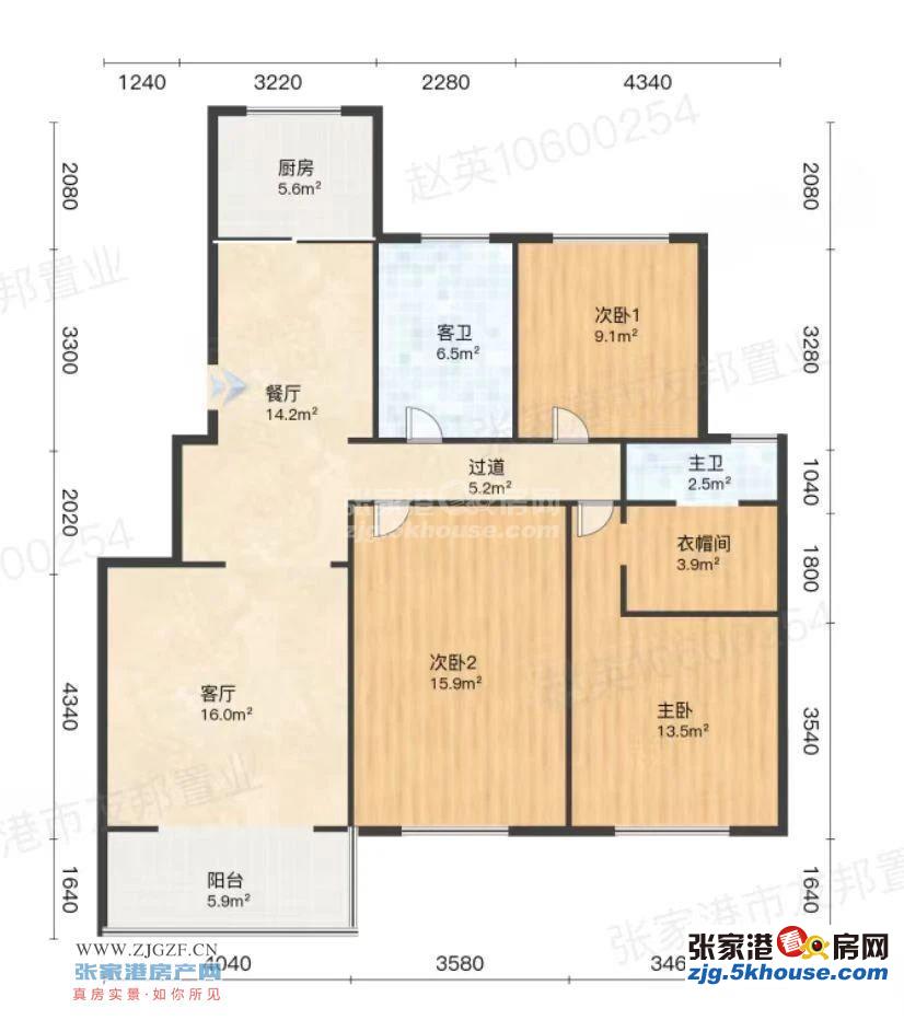 七里庙电梯 中层128平十自96万 3室2卫 纯毛坯 满两年 学位都