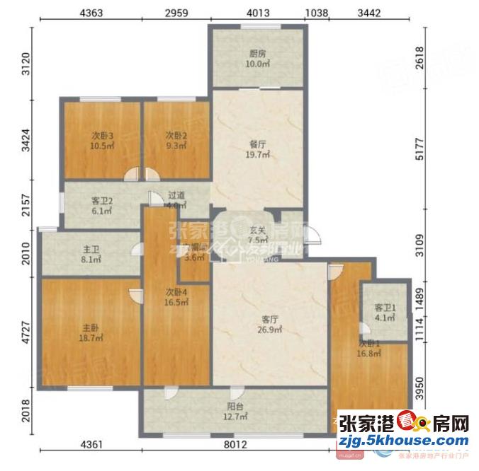 朗诗国泰城三恒科技高端,便宜一套215平方425万