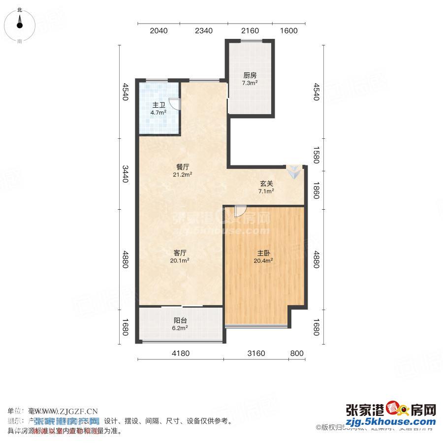 西庄花苑 电梯10楼 112平方 简单装修 二室 108万元